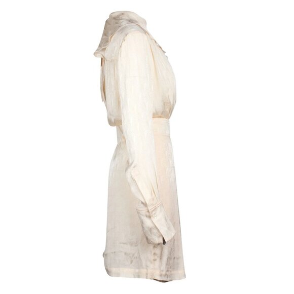 Victoria Beckham Pleated Wrap-effect Mini Dress. Size XS. - Picture 11 of 13